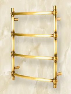 Garsia Brenta - полотенцесушитель в стиле ретро состаренная бронза