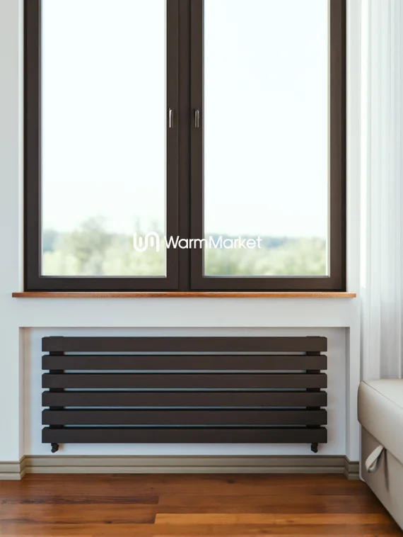 Bareng Livian Z 1000 - горизонтальный трубчатый радиатор шириной 1000 мм, нижнее разнесенное подключение