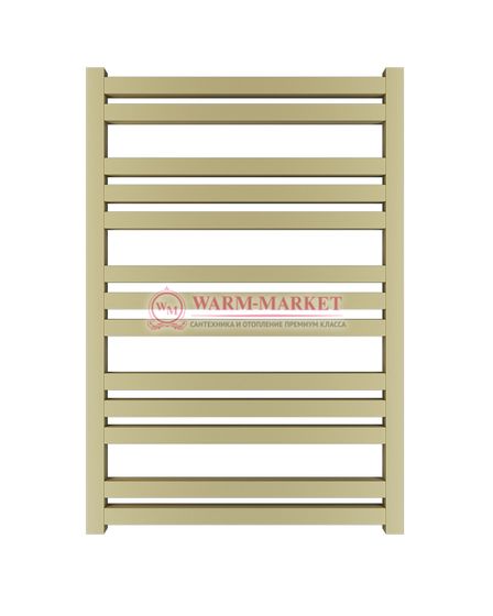 Mandarino Quadrata 500х800 - цветной полотенцесушитель из анодированного алюминия, модель 13/24