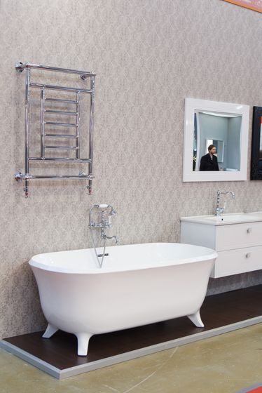 Cezares Salerno Gold - классический полотенцесушитель в стиле ретро