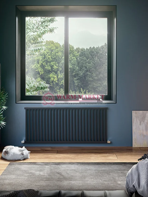 Mandarino Tondo 500 - цветной радиатор из анодированного алюминия