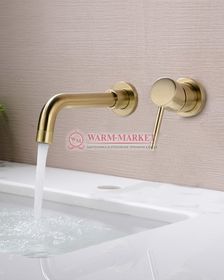 Смеситель для раковины Warmer Bronze Line 210070