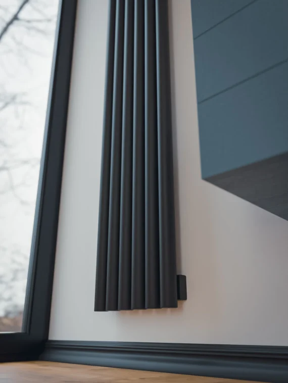 Bronto Soma V - вертикальный трубчатый радиатор высотой 2000 мм, нижнее разнесенное подключение