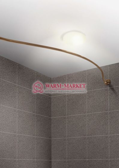 Карниз по контуру ванны серия Comfort цвет бронза (параллельные стены)