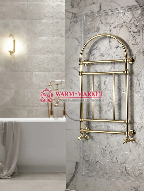 Brandoni Arco - полотенцесушитель в стиле ретро с аркой