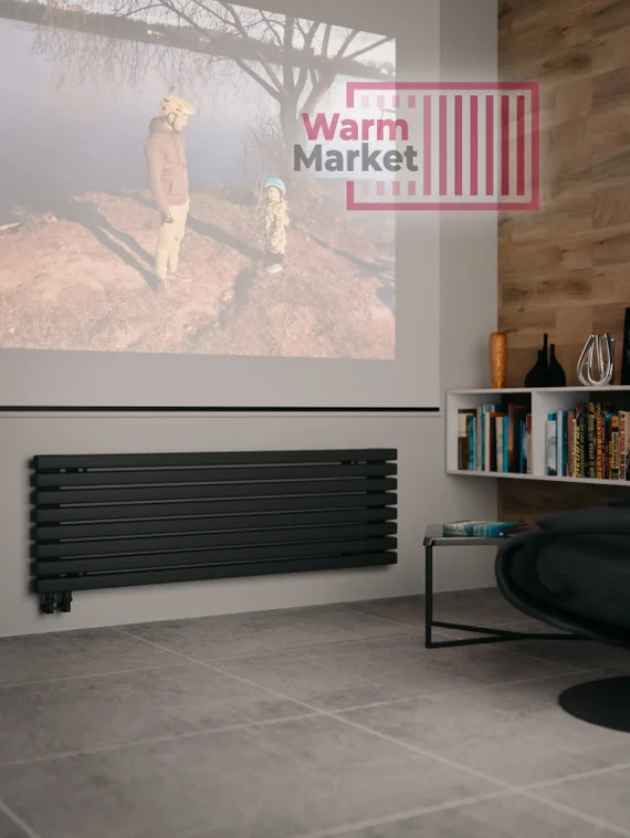 Axxinot Fortalla 40х40 Z - горизонтальный радиатор шириной 2250 мм, 8 секций