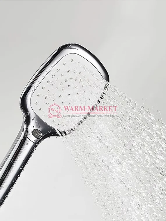 Встраиваемый комплект для душа с верхней душевой насадкой и лейкой черный A16069-Bl