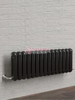 Трубчатый стальной радиатор Solira 2050 Elis, N69 нижнее подключение, черный