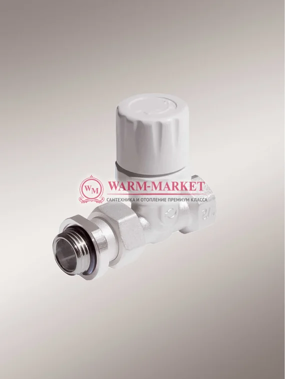 Purmo вентиль термостатический прямой ½ МТВ 130 белый