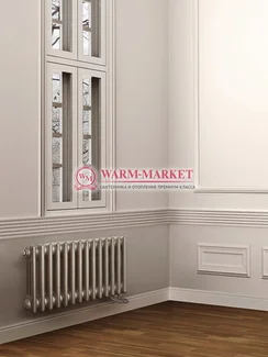 Трубчатый радиатор Dia Norm 3037-14 секций, трехтрубный с боковым подключением.