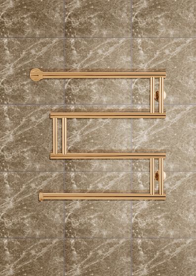 Водяной полотенцесушитель High-Tech model "М" бронза