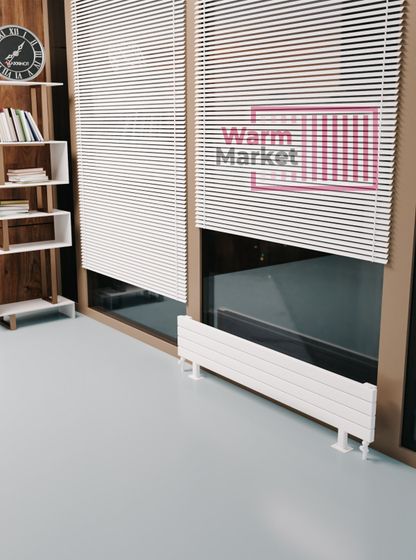 Axxinot Adero 30х60 ZN - горизонтальный радиатор на ножках шириной 700 мм, 9 секций