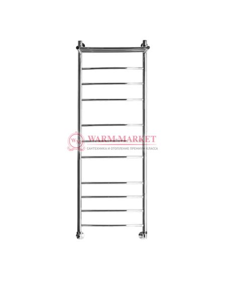 Galant 2 (дуга) - водяной полотенцесушитель с полкой из нержавеющей стали