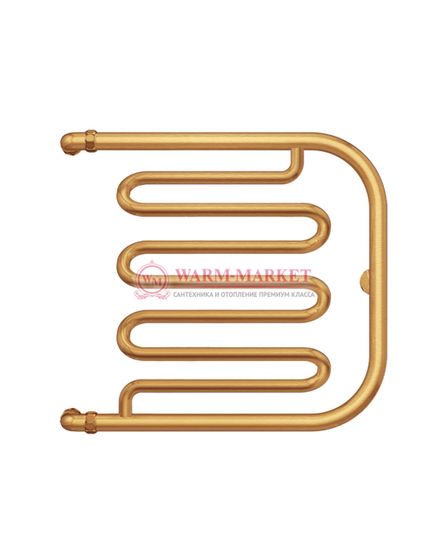 Фокстрот-лиана - водяной полотенцесушитель, боковое подключение