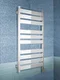 Centurion White E - белый электрический полотенцесушитель с квадратными и прямоугольными перекладинами