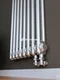 Axxinot Sentir Chrome 2180 - вертикальный трубчатый радиатор, нижнее подключение N69