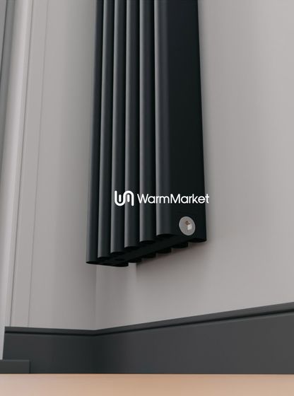 Axxinot Bramer V 2500 - вертикальный алюминиевый радиатор высотой 2530 мм