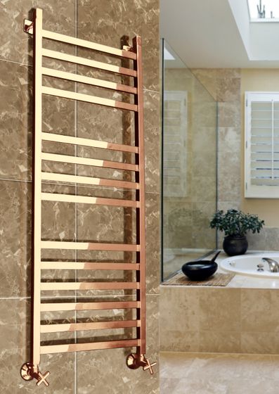 Prestige Bronze - бронзовый полотенцесушитель с прямоугольным профилем