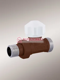 Узел термостатический Hummel прямой ¾ коричневый