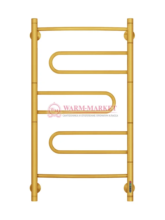 Твист П5 - электрический полотенцесушитель, цвет золото