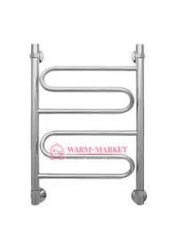 Virazh 600х400 - узкий полотенцесушитель из нержавеющей стали 400 мм. шириной