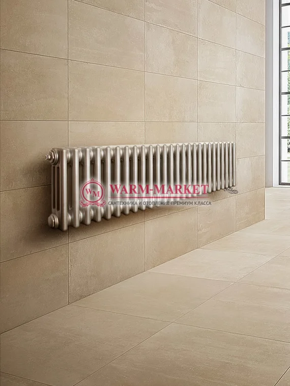 Трубчатый радиатор Dia Norm 3037-26 секций, трехтрубный с боковым подключением