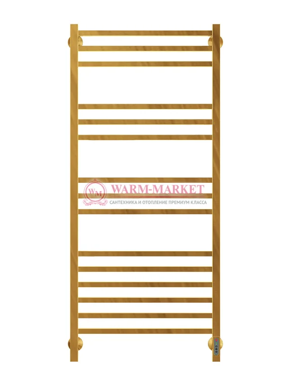 Ватикан - электрический полотенцесушитель, цвет золото