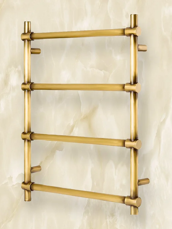 Garsia Dowil Bronze - полотенцесушитель в стиле ретро состаренная бронза