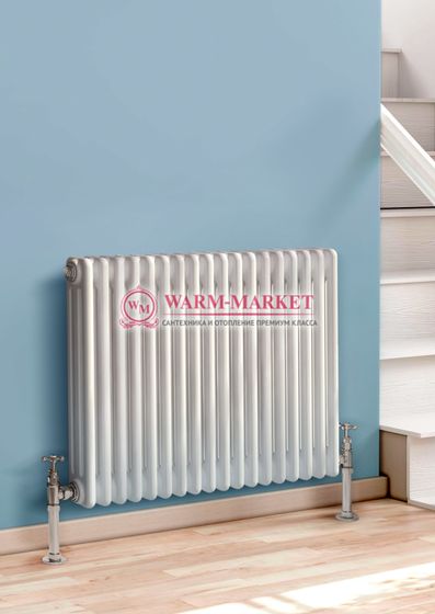 Трубчатый радиатор Dia Norm 3057-24 секции, трехтрубный с боковым подключением.