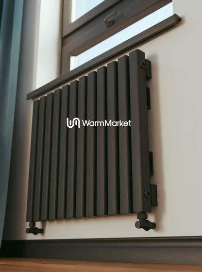 Bareng Tipe V 600 - вертикальный трубчатый радиатор высотой 600 мм, нижнее разнесенное подключение