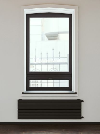 Bareng Temper Z 2250 - горизонтальный трубчатый радиатор шириной 2250 мм, боковое подключение