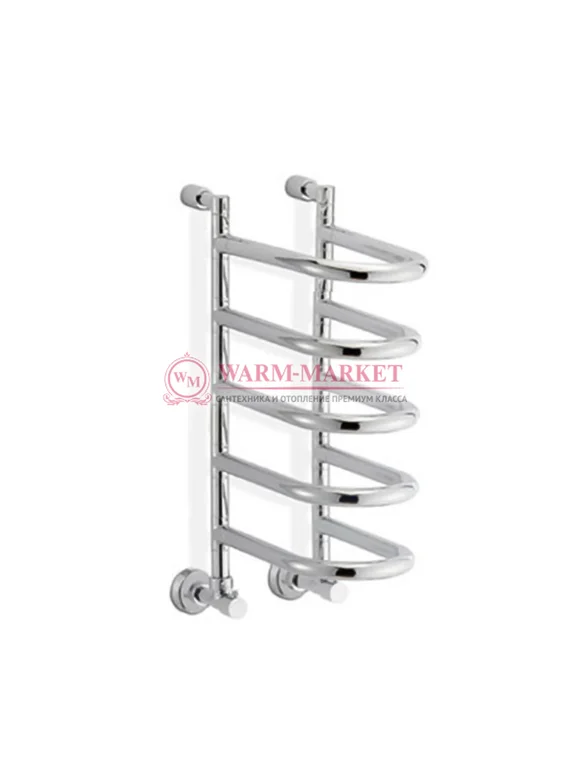 Gratsia 5 - водяной полотенцесушитель из нержавеющей стали