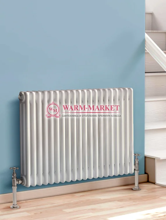 Трубчатый радиатор Dia Norm 3057 трехтрубный, боковое подключение