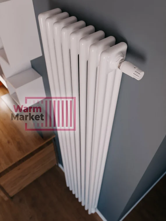 Axxinot Sentir 3160 - стальной трубчатый радиатор, нижнее подключение с термостатикой N69 твв