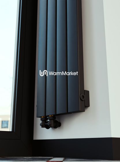 Bareng Temper V 1250 - вертикальный трубчатый радиатор высотой 1250 мм, нижнее левое подключение