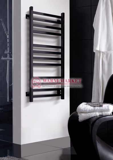 Quadro V 30-электрический полотенцесушитель из квадратного и прямоугольного профиля