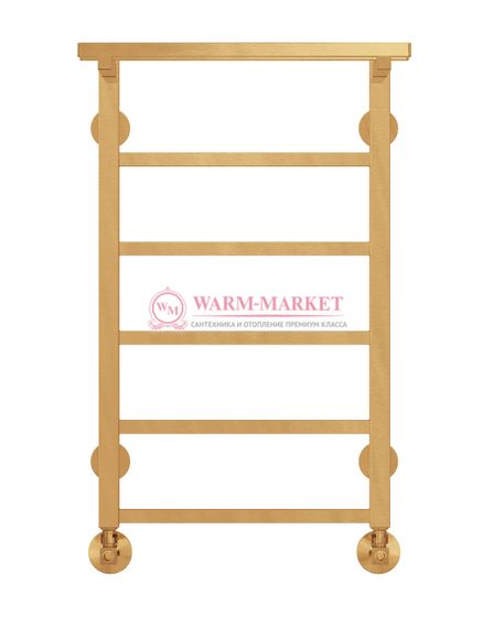 Контур П6-2 - водяной полотенцесушитель с полкой, нижнее подключение