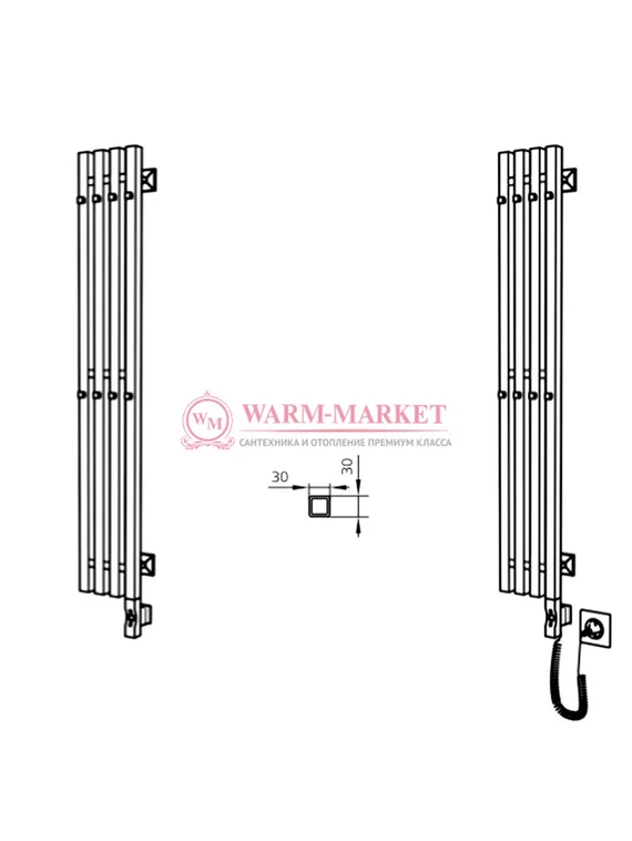 Полотенцесушитель ArtofSpace Corsica H