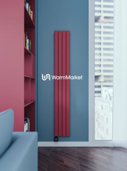 Bareng Temper VE 1500 - вертикальный электрический трубчатый радиатор высотой 1500 мм