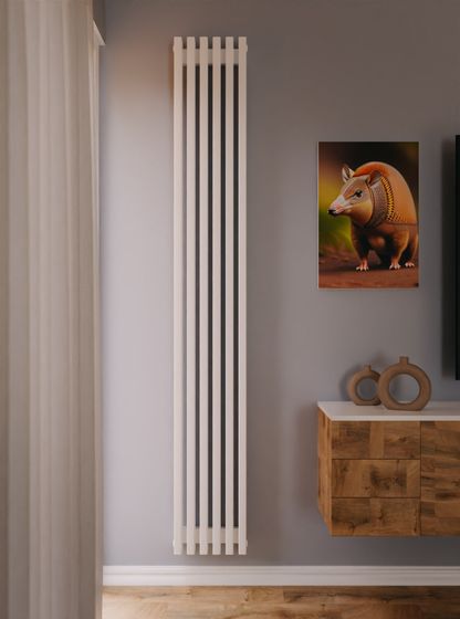 Bronto Plex V - вертикальный трубчатый радиатор высотой 2500 мм, нижнее левое подключение