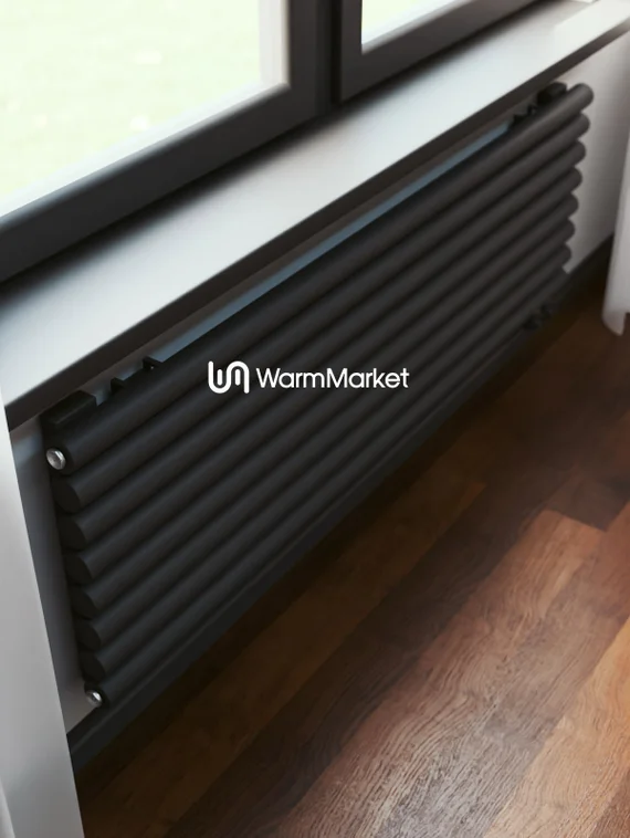 Bareng Monte Z 1750 - горизонтальный трубчатый радиатор шириной 1750 мм, нижнее правое подключение