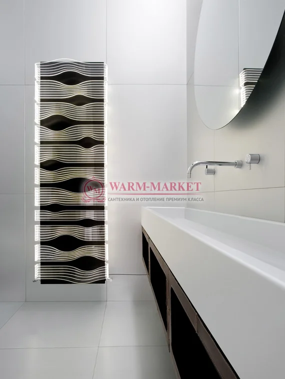Вертикальный дизайн радиатор Caleido Shine