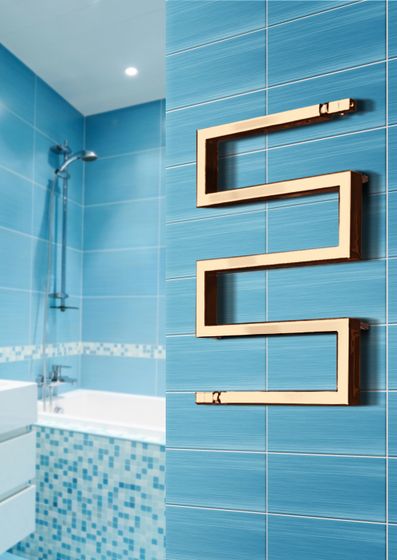 Дизайн-радиатор Moda-Quadro бронза