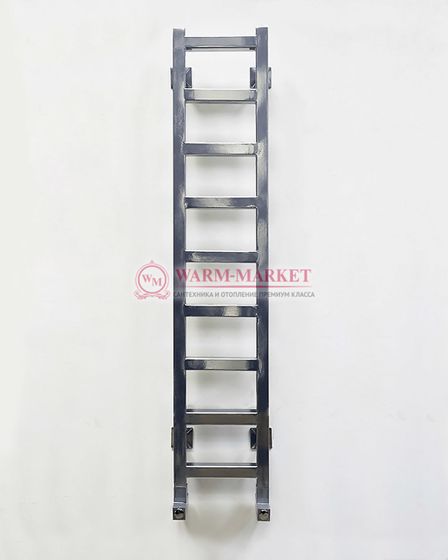 Quadro Q11 - водяной дизайн-полотенцесушитель из нержавеющей стали