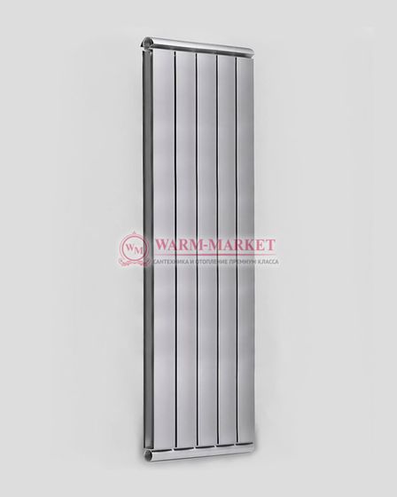 Silver S 1500 - вертикальный цветной алюминиевый дизайн - радиатор