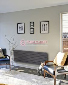 StrongHot H 30х60 - горизонтальный стальной трубчатый радиатор шириной 900 мм, 8 секций