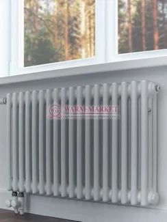 Трубчатый радиатор Zehnder 3090 V002 с нижним подключением