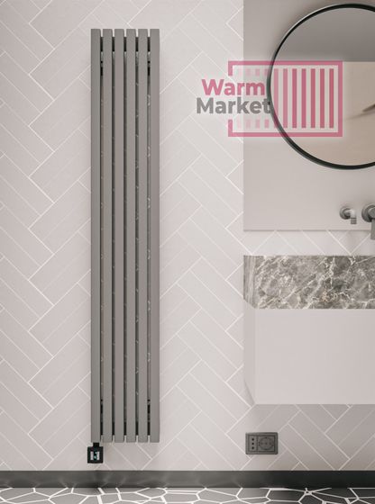 Axxinot Fortalla 40х40 VE - вертикальный электрический радиатор высотой 1000 мм, 3 секции