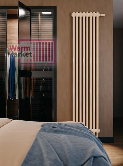 Axxinot Sentir 2170 - стальной трубчатый радиатор, нижнее подключение с термостатикой N69 твв