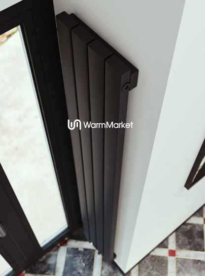 Bareng Temper V 1250 - вертикальный трубчатый радиатор высотой 1250 мм, нижнее центральное подключение